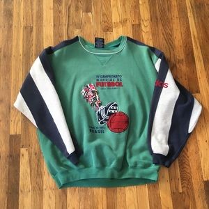 Vintage 1950 Adidas World Cup CrewNeck